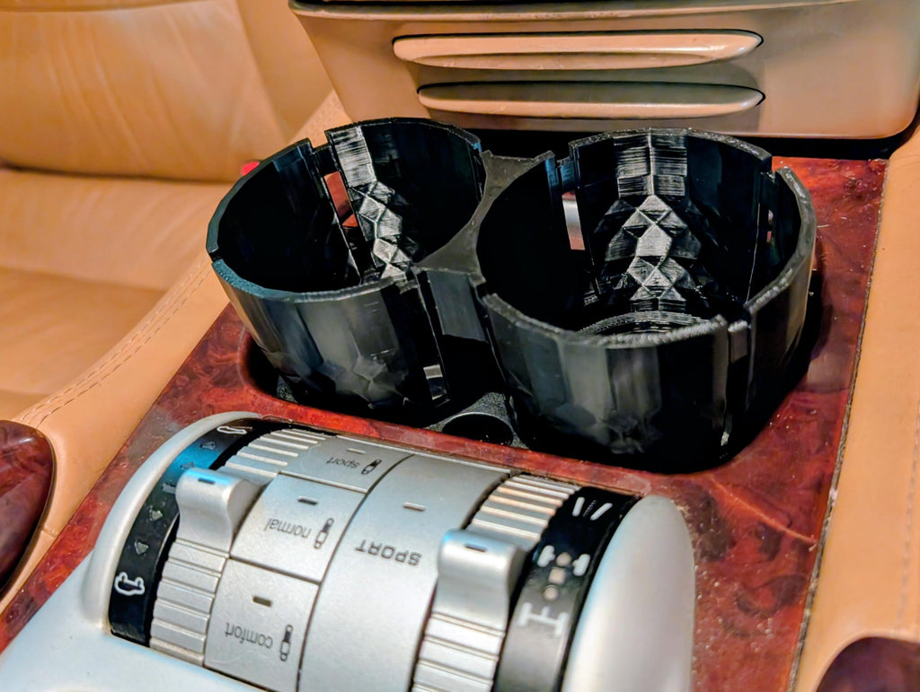 Porsche Cayenne 955 957 Dual Cup Holder Insert/Reducer 2003-2010