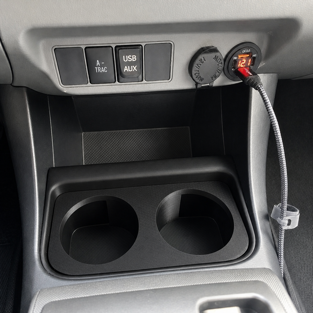 Toyota Tacoma Gen 2 (2005-2015) Double Cab - Cup Holder & Phone Holder Insert – Stanley-fit