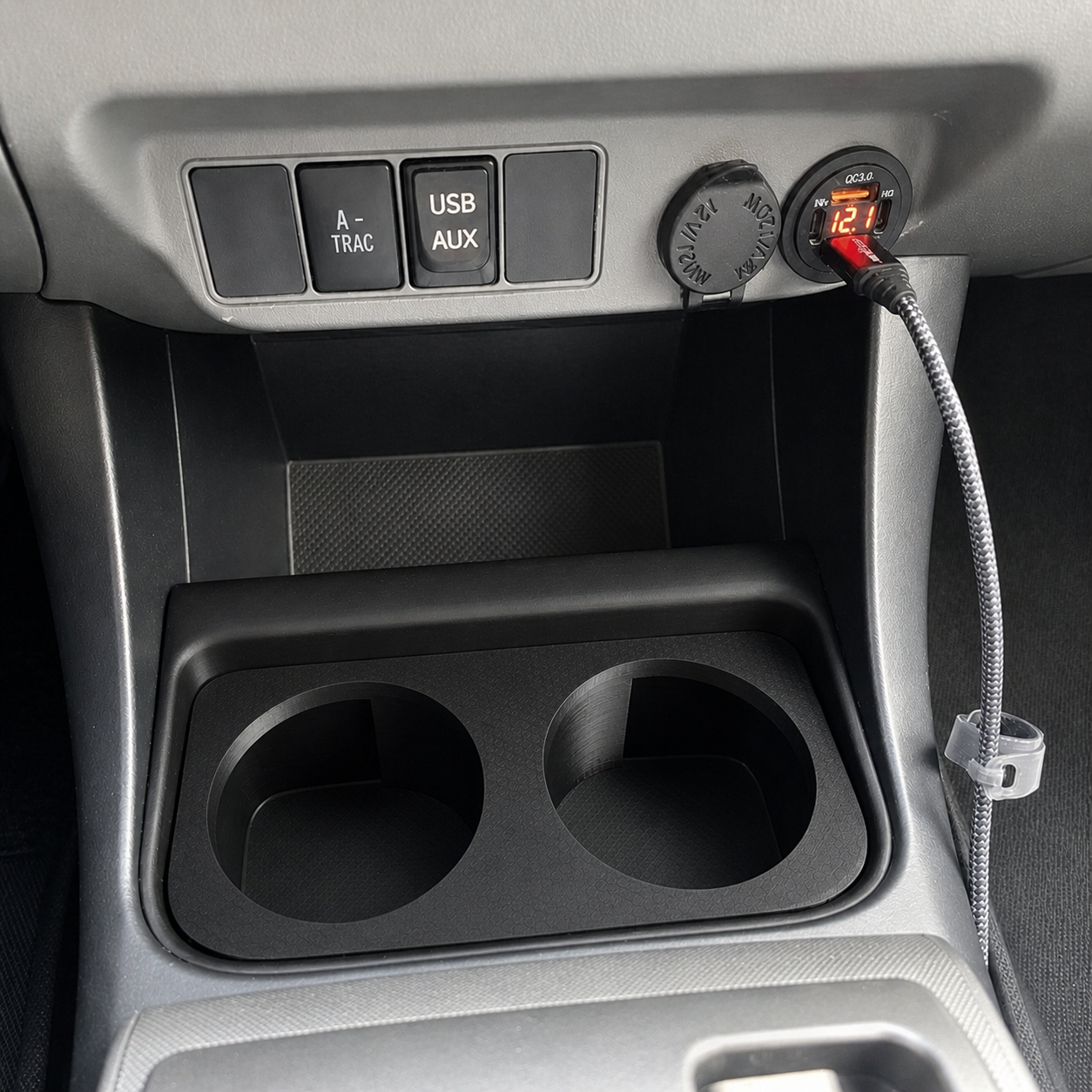 Toyota Tacoma Gen 2 (2005-2015) Double Cab - Cup Holder & Phone Holder Insert – Stanley-fit