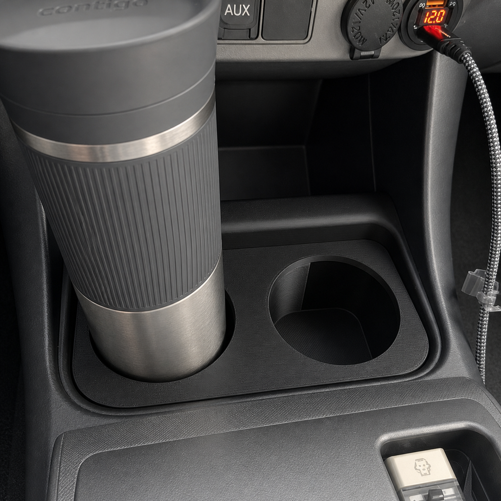 Toyota Tacoma Gen 2 (2005-2015) Double Cab - Cup Holder & Phone Holder Insert – Stanley-fit
