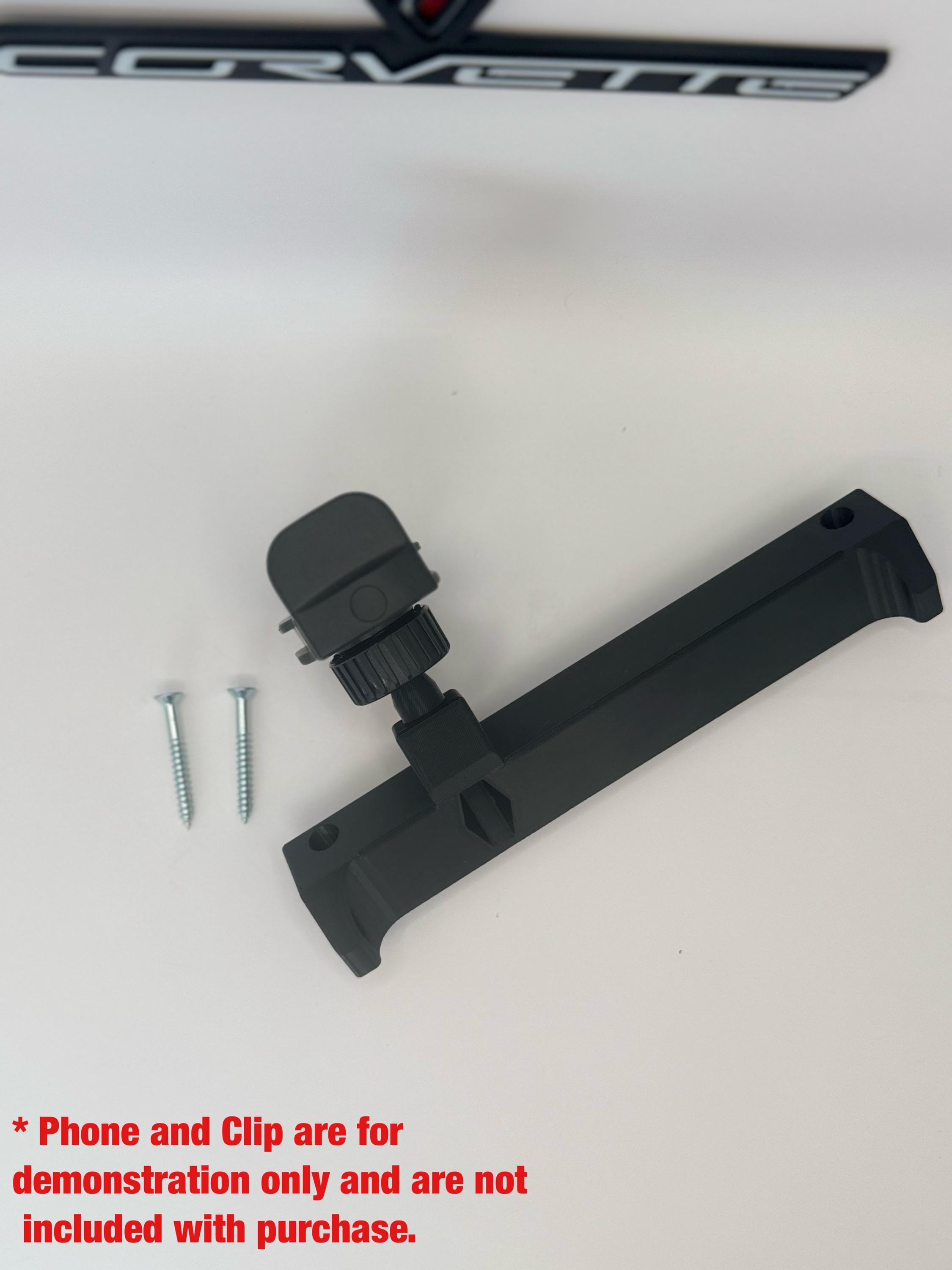 Chevrolet Corvette C4 Dashboard Phone Holder 17mm Ball (OEM-like) 1984 - 1989