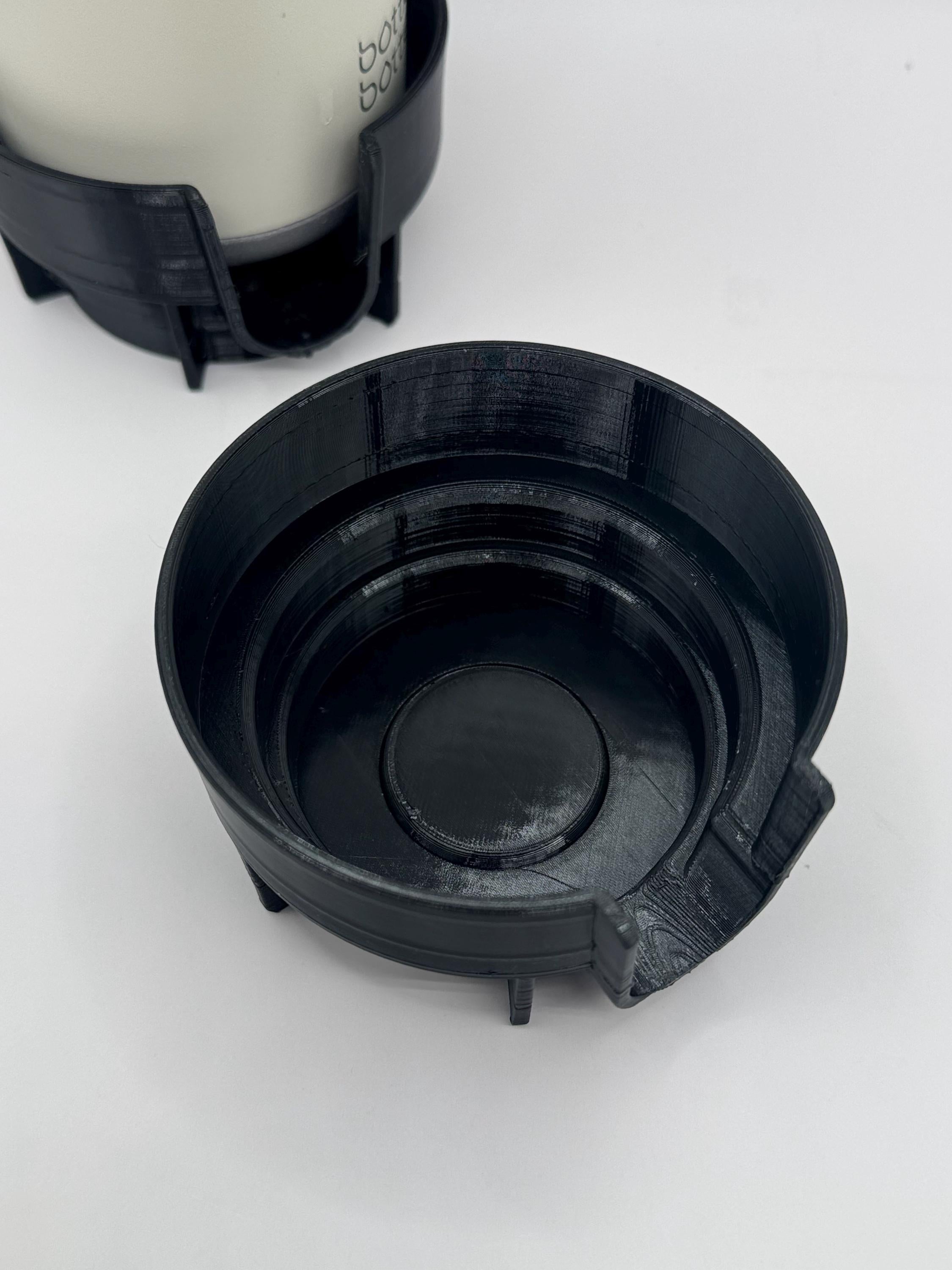 Chevrolet GMC Silverado Tahoe Yukon Sierra Front Cup Holder Inserts 1999- 2006 - Rubber TPU