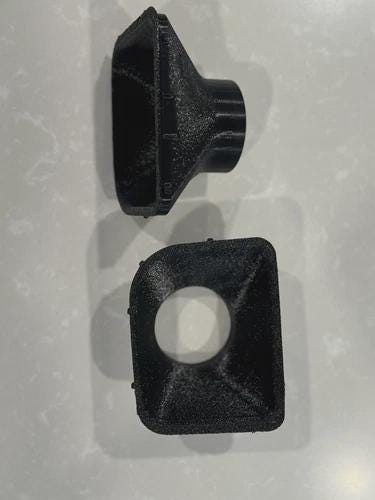 BMW E36 Brake Cooling Air Intake Set | 50mm - M3 Bumper Air Inlet