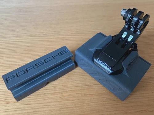 Porsche 718 Boxster 981 Cayman GoPro Mount for Rear Bar 2017 - 2025
