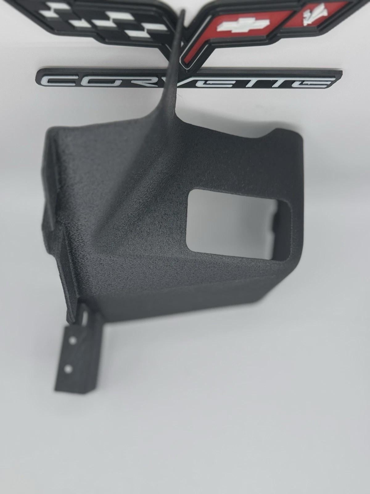 Corvette C3 Rear Quarter Panel Extensions - 428163 - (1968-1973) – 3D Printed Black