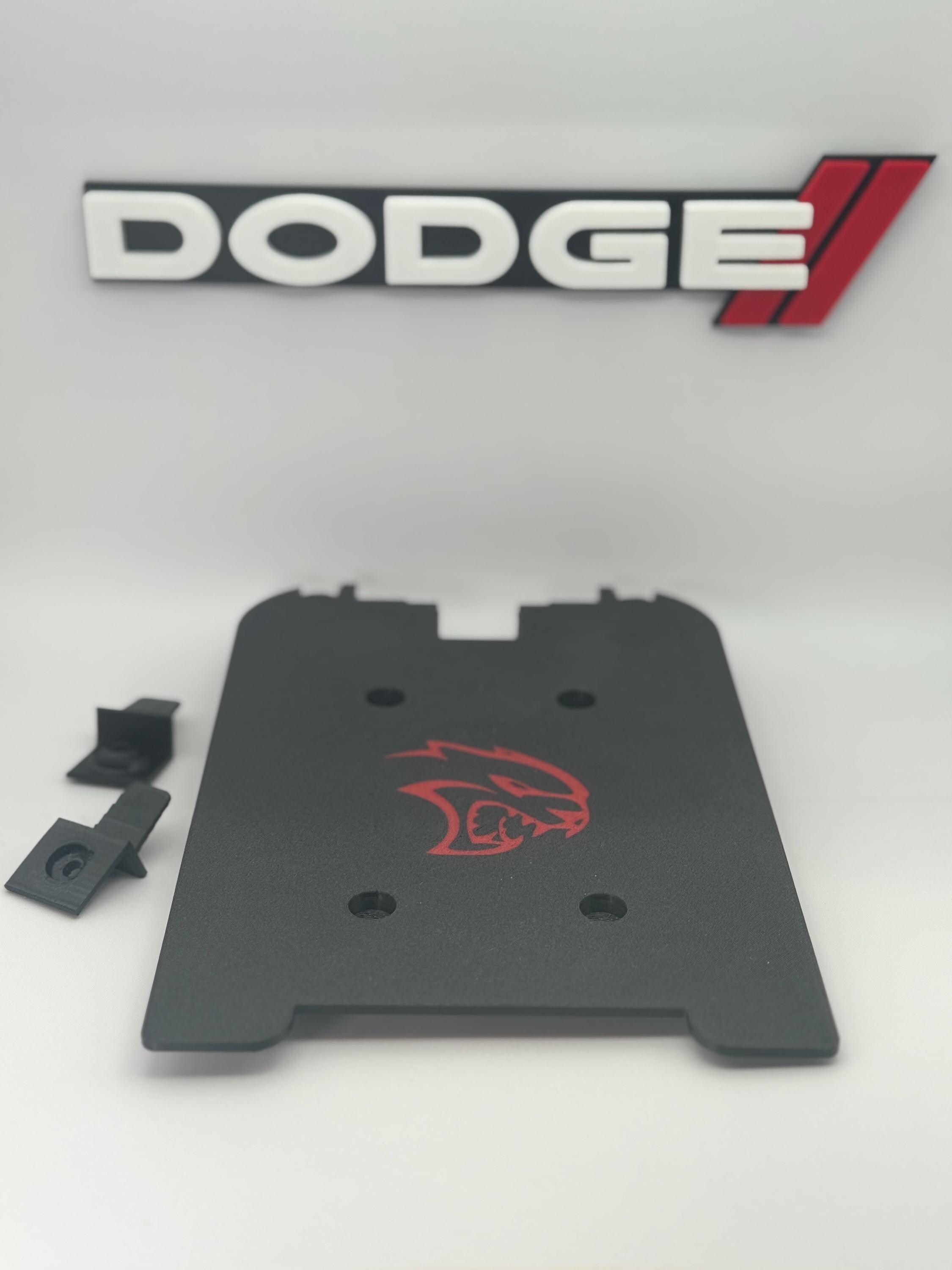 Dodge Challenger 2008 - 2014 - Center Console Back Plate (Mopar# 1QG421DBAA) reinforced better than OEM