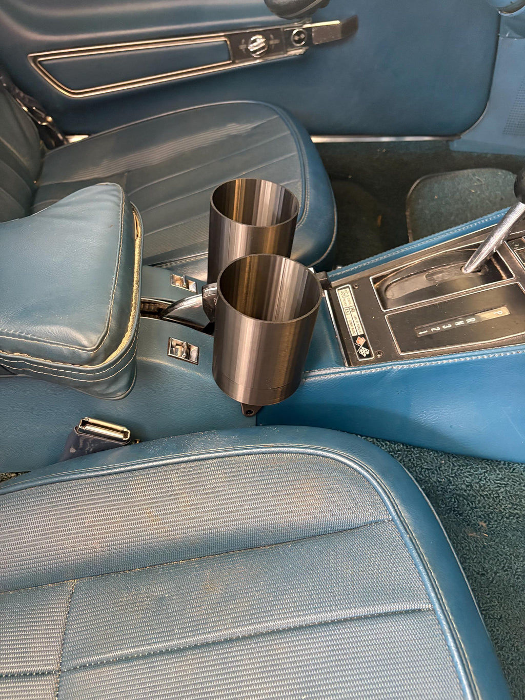 C3 Corvette Cup Holder Chevrolet Chevy Under E-brake - 1968 - 1982 reinforced