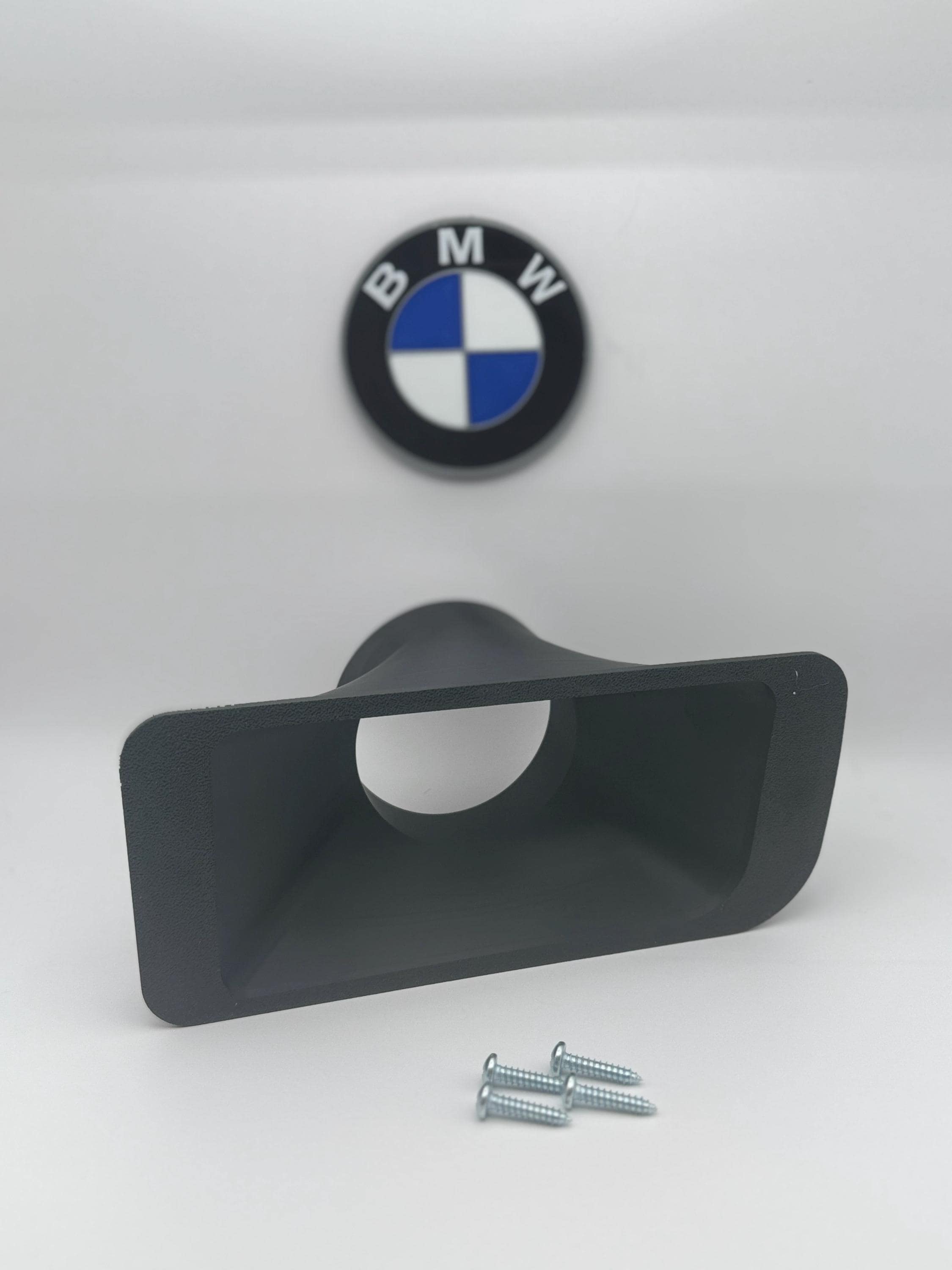 BMW E36 Non-M & M3 fog light air intakes 1992 - 1999 70mm - Reinforced ASA - hardware included