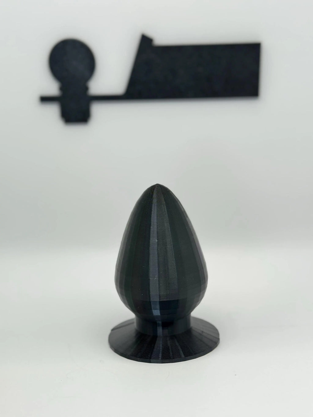 Butt Plug Trailer Hitch Ball Magnetic Cover - for 54mm Ball - ABS - Gag Gift for Truck