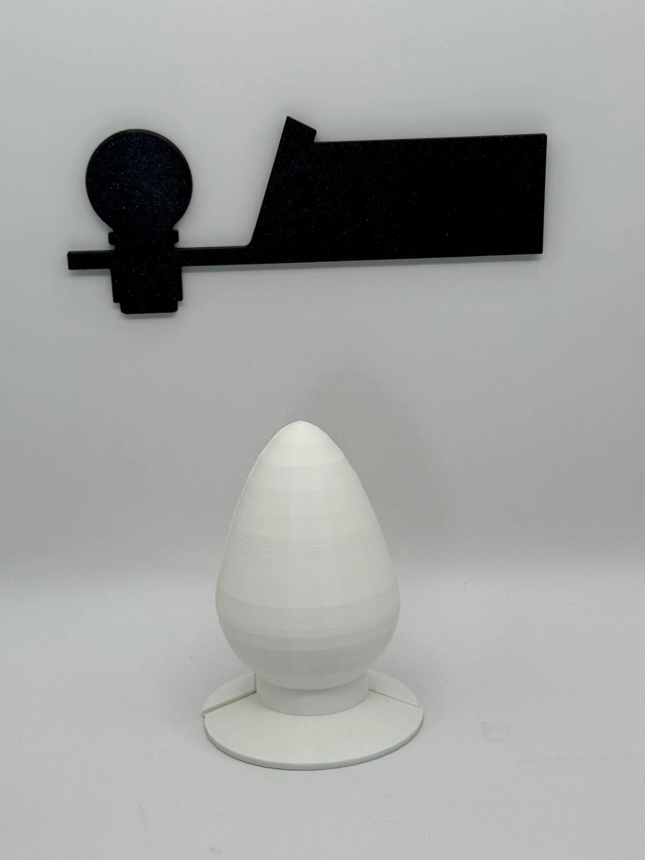 Butt Plug Trailer Hitch Ball Magnetic Cover - for 54mm Ball - ABS - Gag Gift for Truck