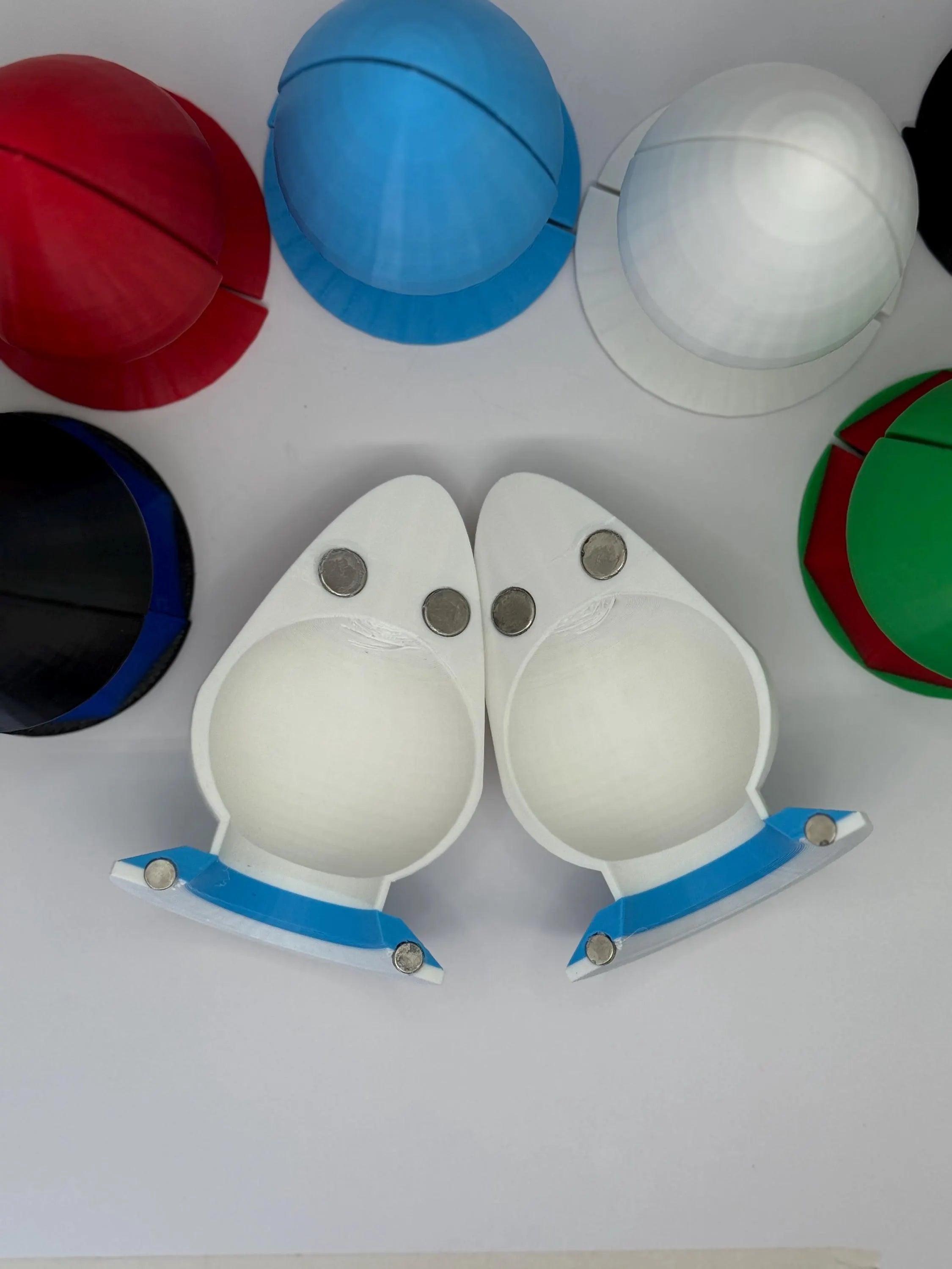 Butt Plug Trailer Hitch Ball Magnetic Cover - for 54mm Ball - ABS - Gag Gift for Truck