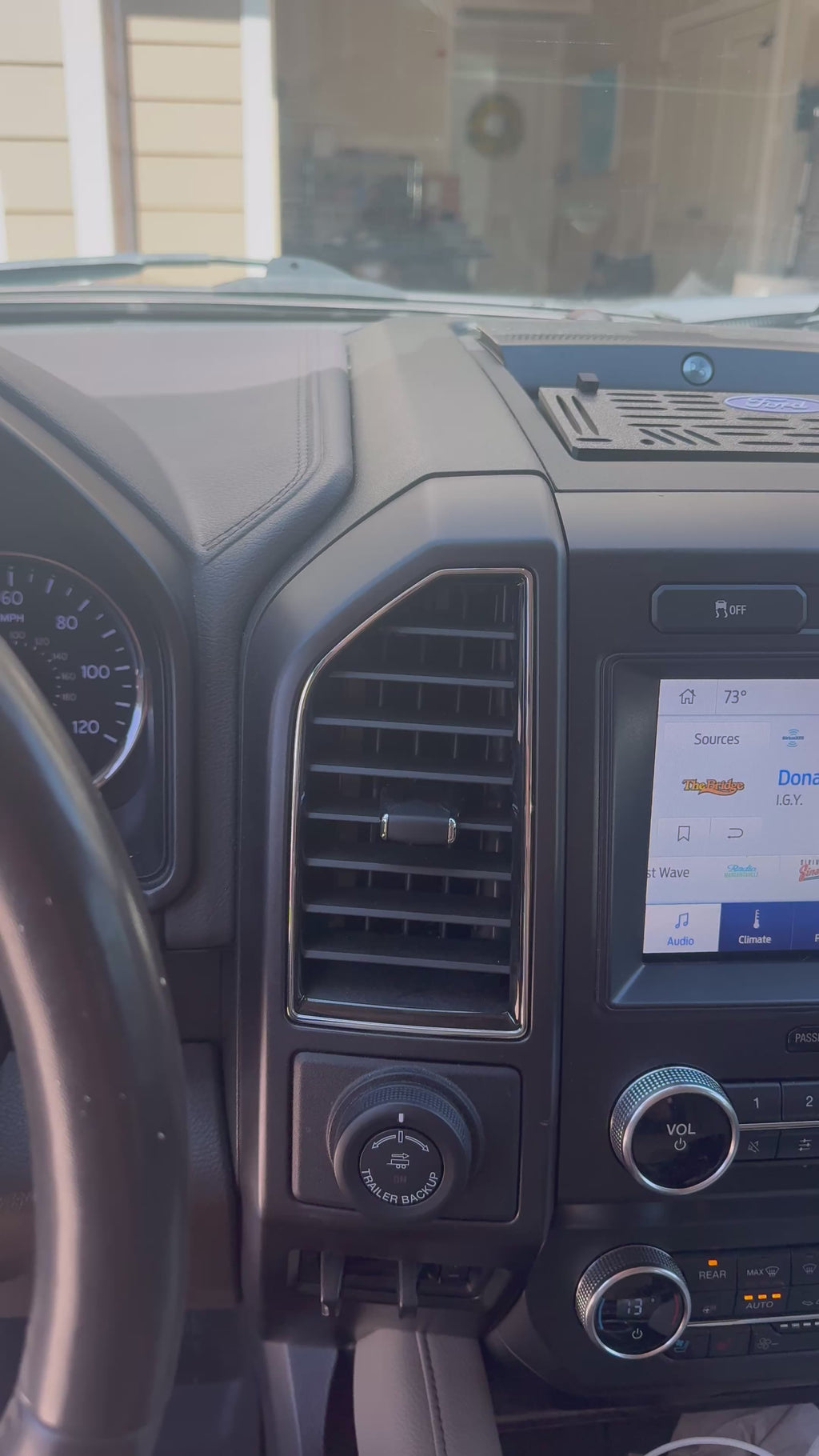 Ford F-150 F-250 Expedition 2018–2022 Center Dash Mounting System – Easy Install - Hardware included