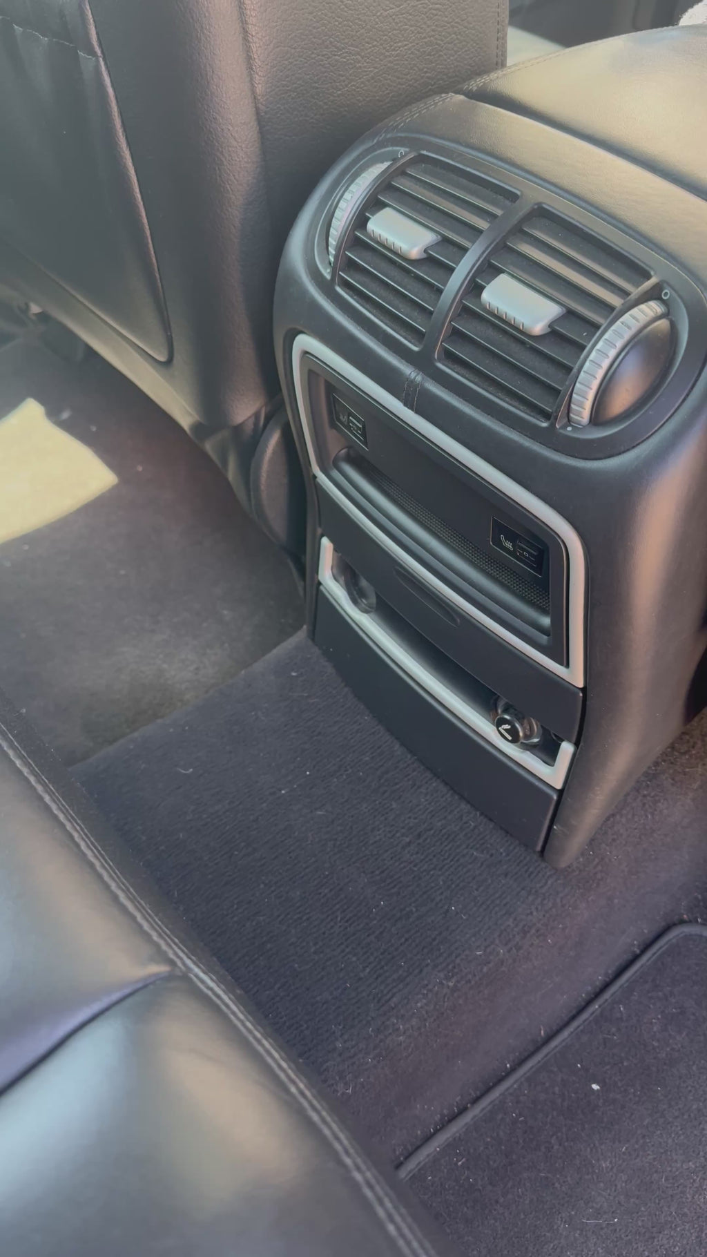 Porsche Cayenne 955/957 (2003-2010) Rear Cupholders Extension with Reducers