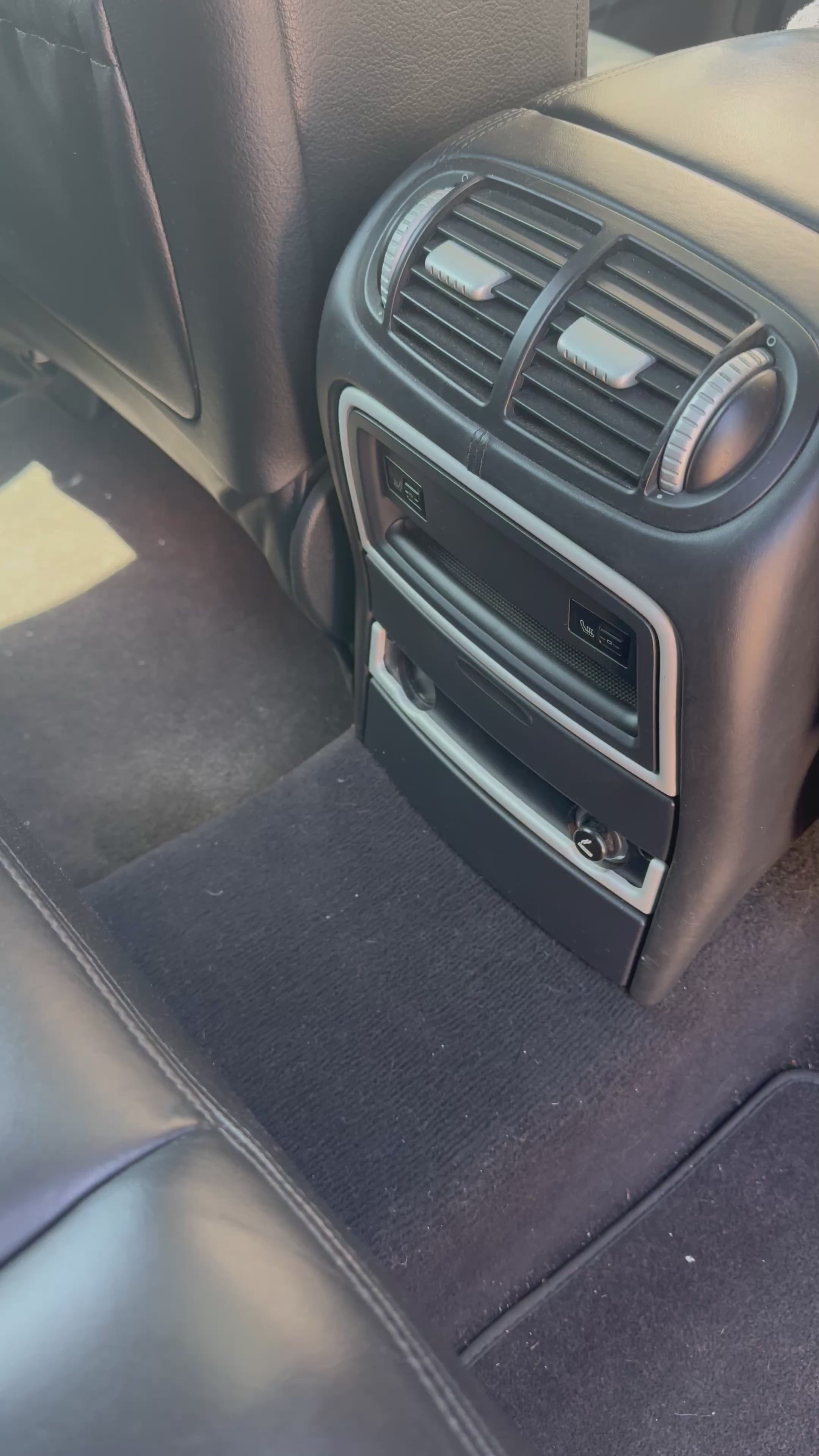 Porsche Cayenne 955/957 (2003-2010) Rear Cupholders Extension with Reducers