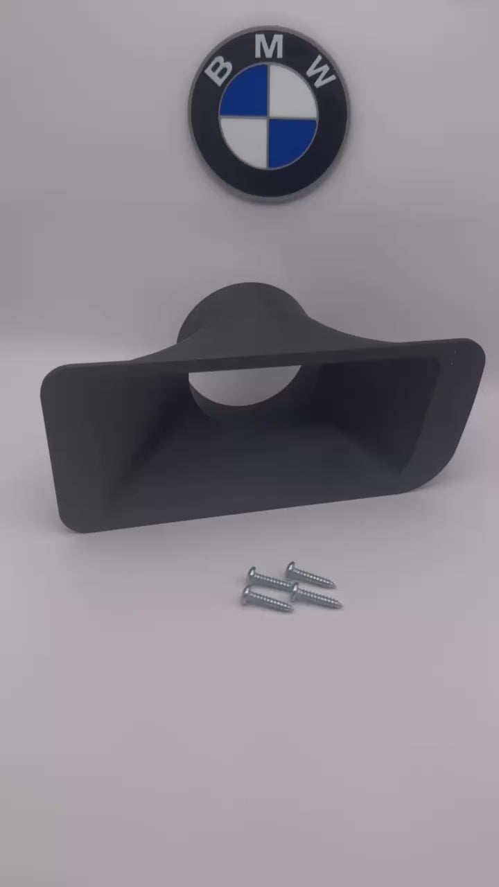 BMW E36 Non-M & M3 fog light air intakes 1992 - 1999 70mm - Reinforced ASA - hardware included