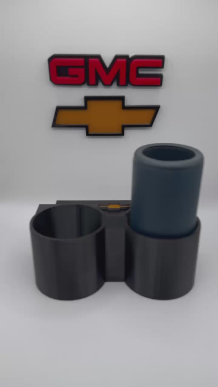 Chevrolet Tahoe Suburban / GMC Yukon Sierra Rear Seat Cupholders 2015-2020 - Stanley Sized