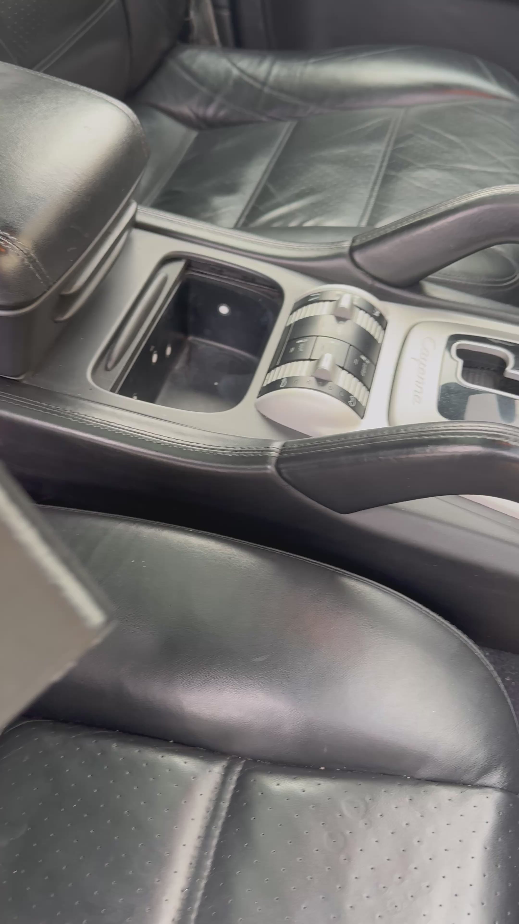 Porsche Cayenne 955 957 Dual Cup Holder Insert 2003-2010